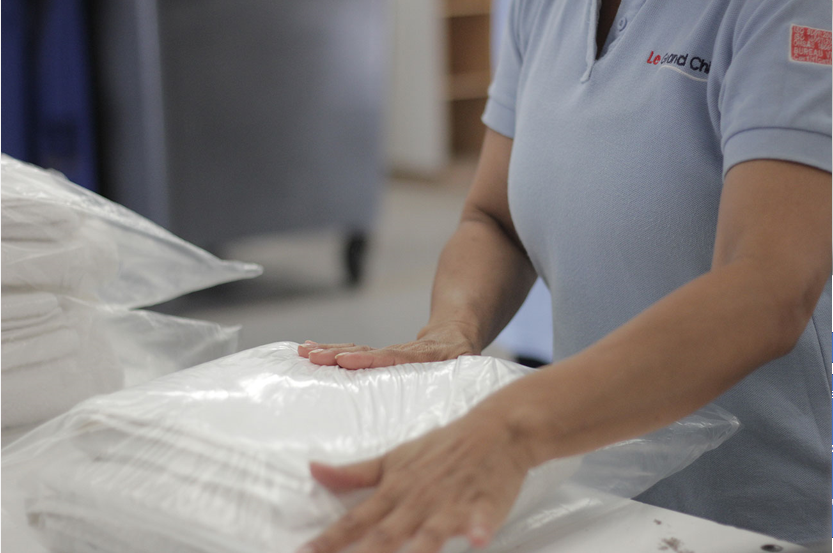 Servicio de lavandería industrial para minería - Le Grand Chic